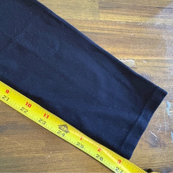 DESIGUAL Black Stud Accent Pull On Leggings Pants High Waisted Stretchy M - Picture 11 of 12